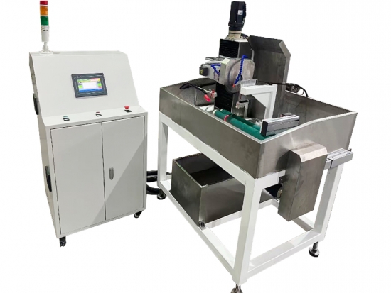 machine de découpe de tiges de verre