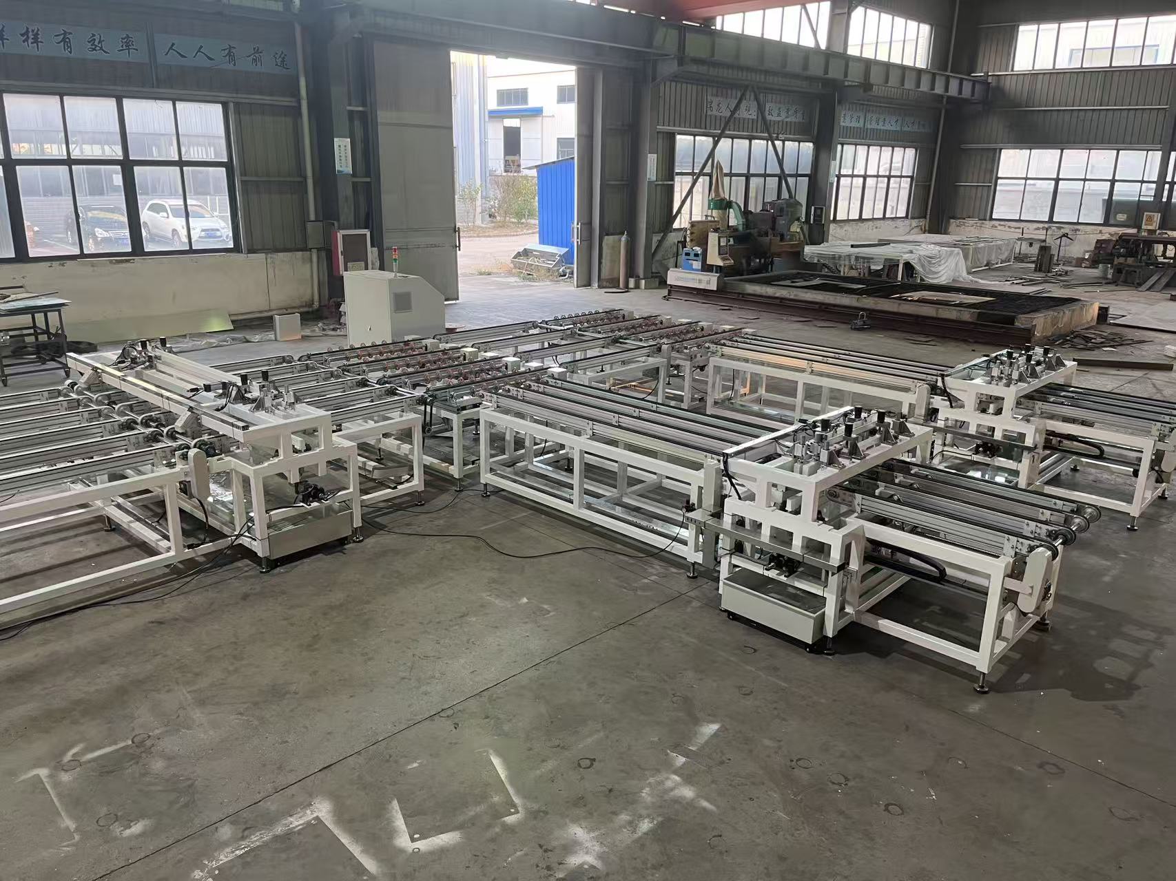 Machine de découpe de verre CNC avec marqueur laser